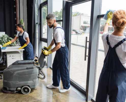 Choosing Between In House and Outsourced Commercial Cleaning Contractors
