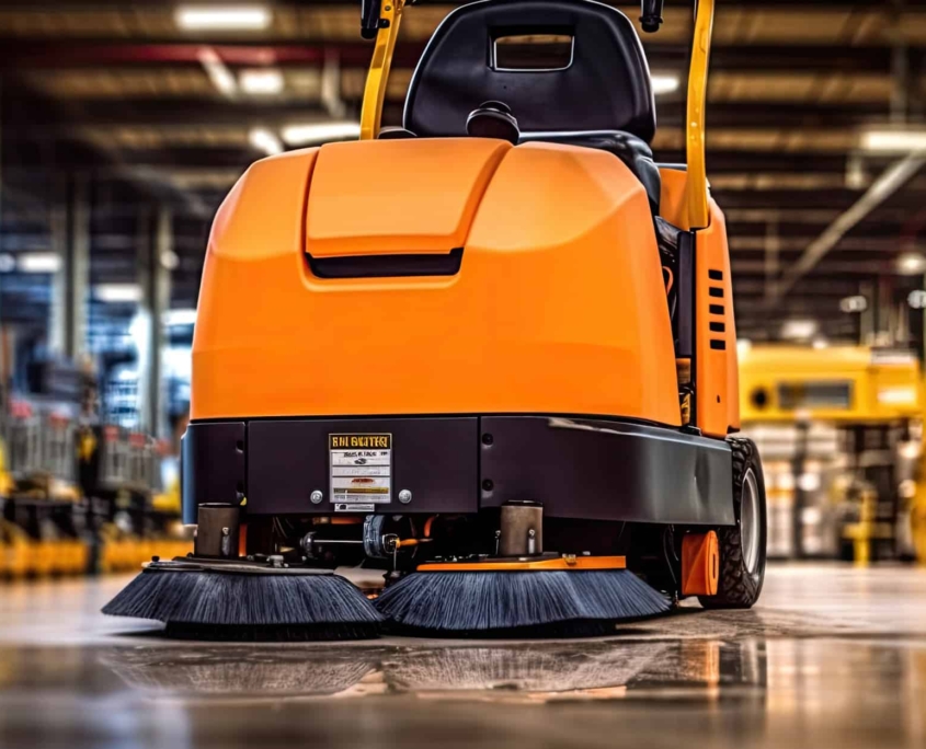 Commercial-Floor-Cleaner-at-Warehouse- Commercial Floor Cleaner at Warehouse