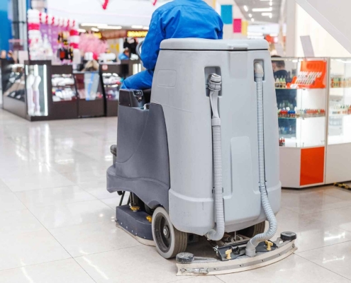 retail store buffing