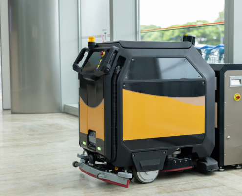 Robotic Floor Scrubbers Vs. Traditional Floor Crews For Big Box Stores